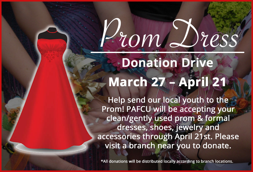 Prom Dress Donation Drive
