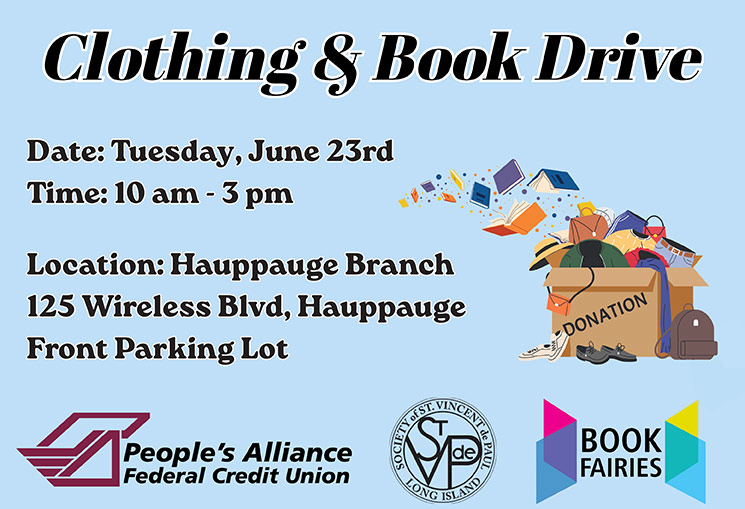 PAFCU's Holiday Book Drive